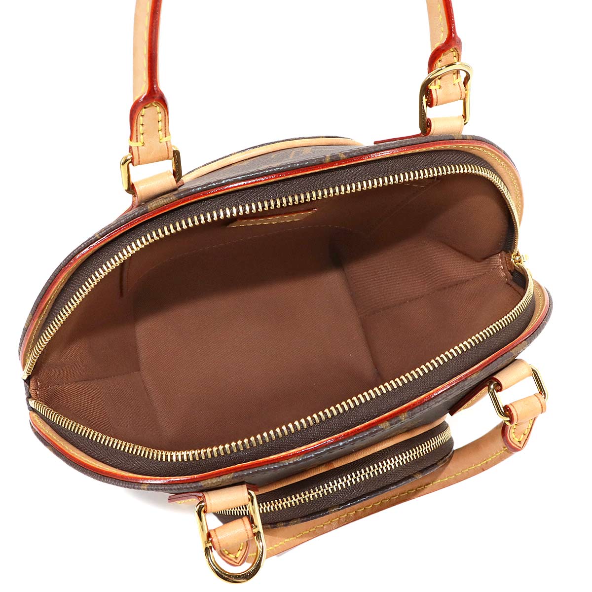 Monogram Ellipse PM Hand Shoulder Bag Brown M46196 Purse