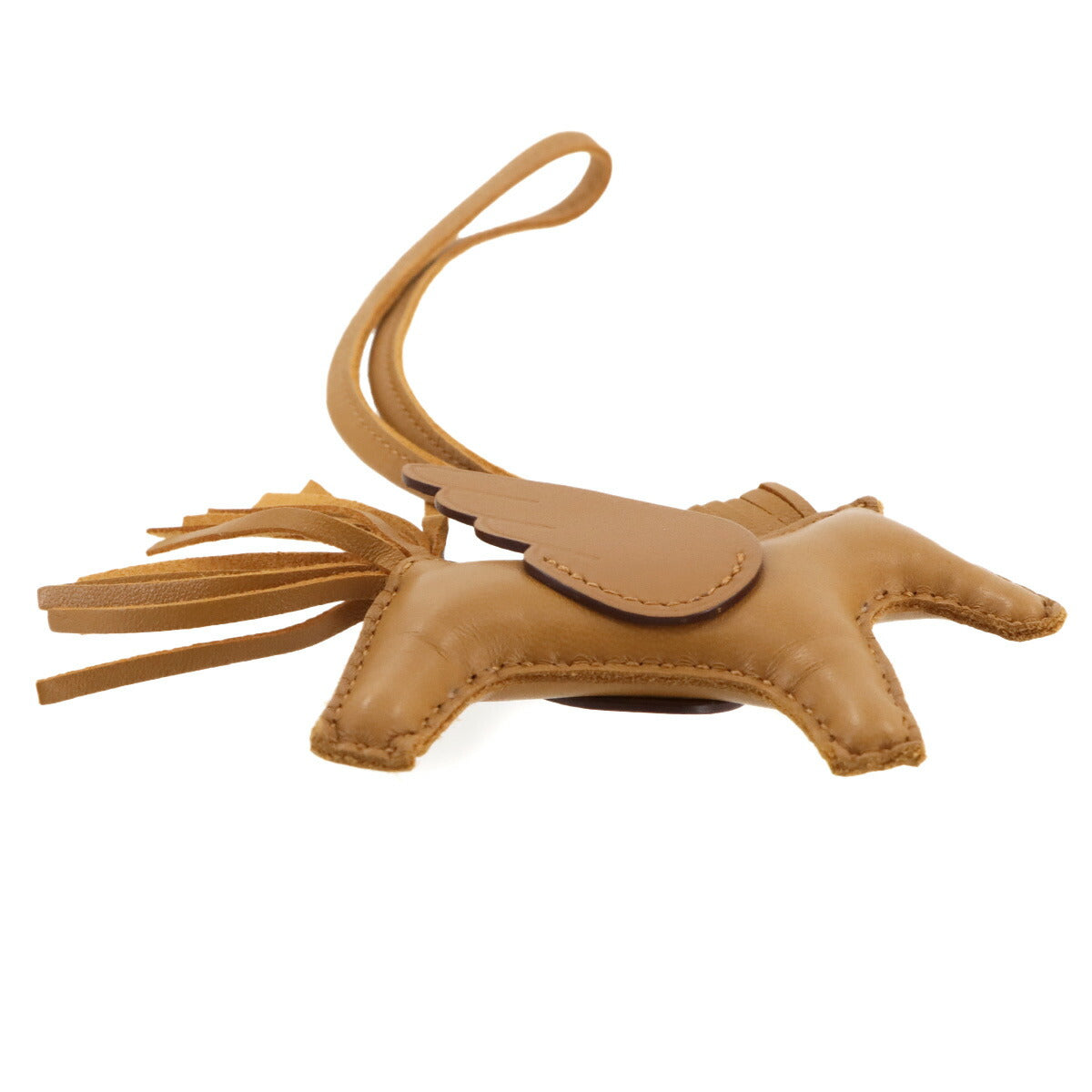 Rodeo Pegasus PM Bag Charm Agneau Milo Sesame