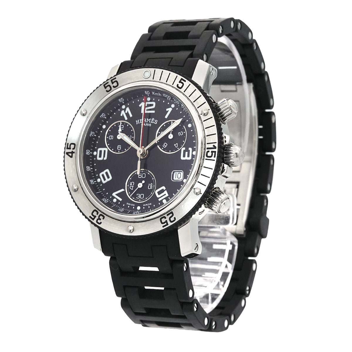 Clipper Diver Chronograph CL2 915 Black Dial Mens Watch