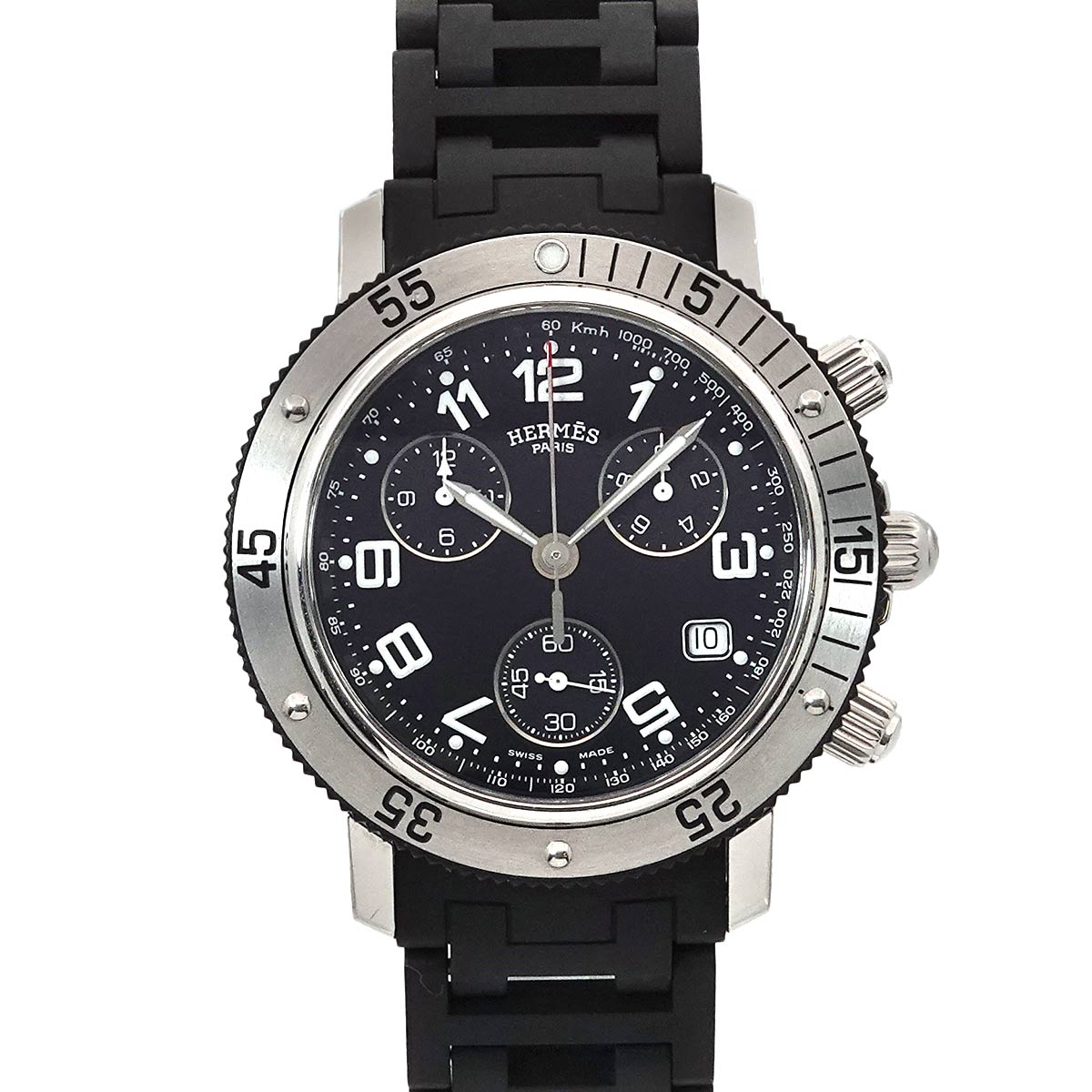Clipper Diver Chronograph CL2 915 Black Dial Mens Watch