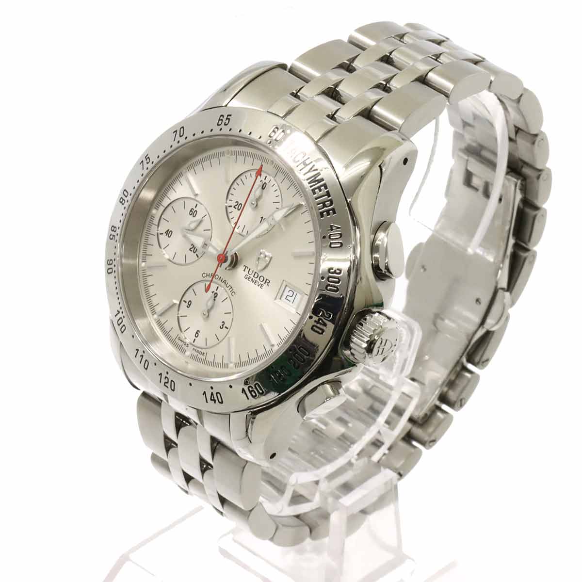 Chronotic 79380P Chronograph Mens Watch Black Dial Automatic