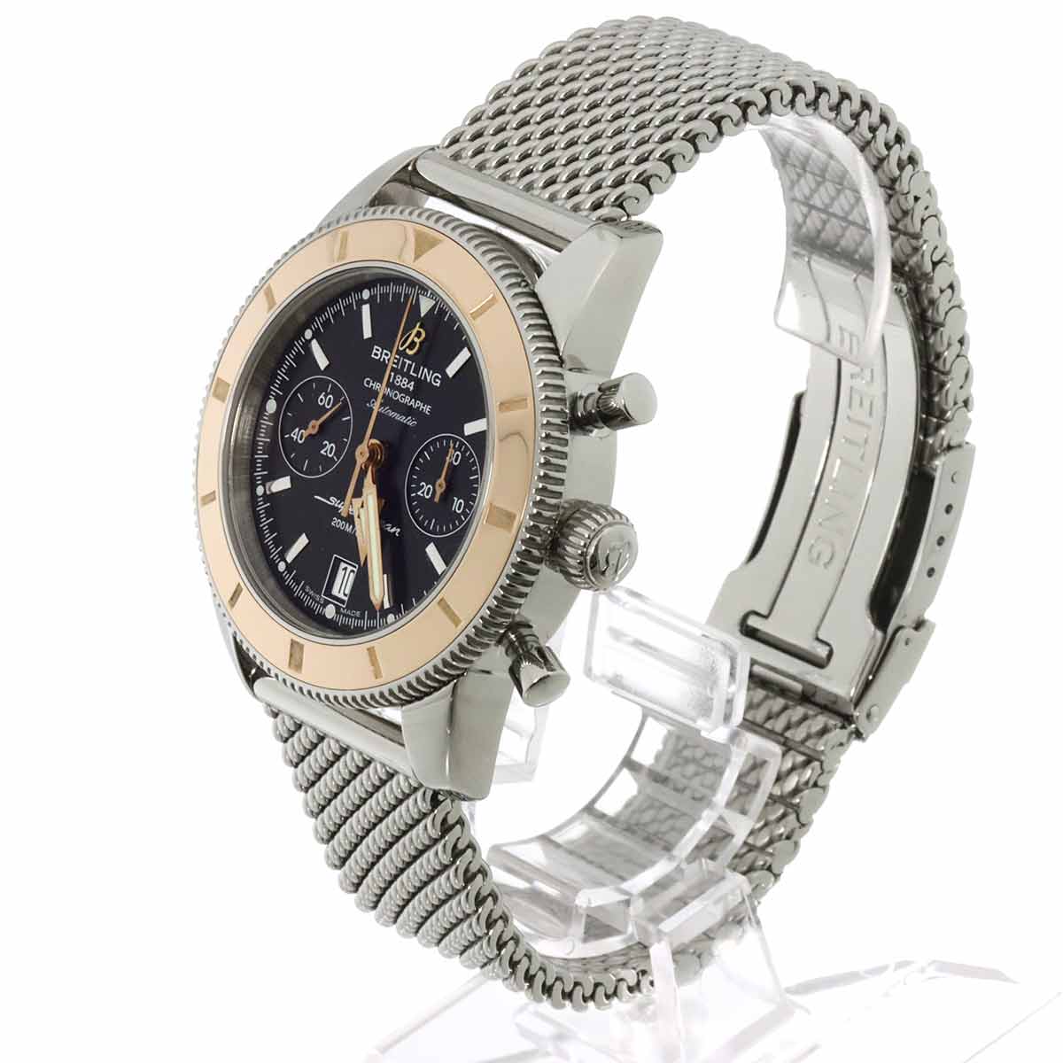 U23370 Date Automatic Black Dial Mens Watch