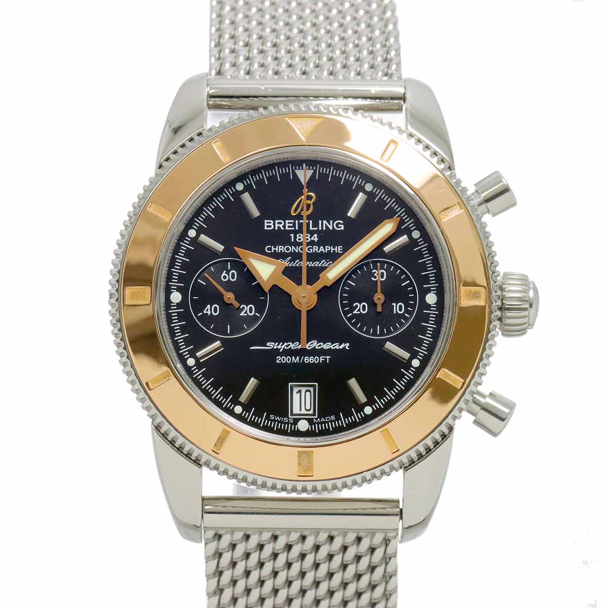 U23370 Date Automatic Black Dial Mens Watch