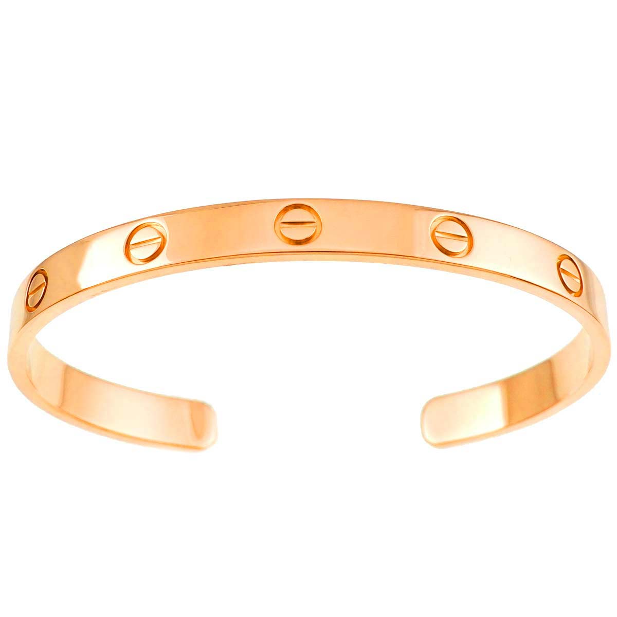 Love Bracelet Open 18K Pink Gold 750 Size17