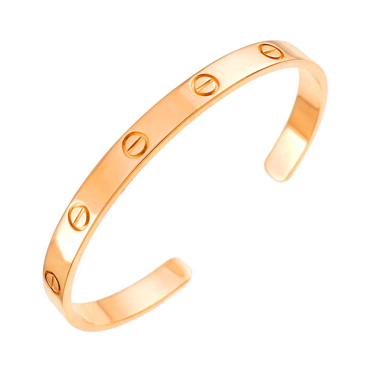 Love Bracelet Open 18K Pink Gold 750 Size17