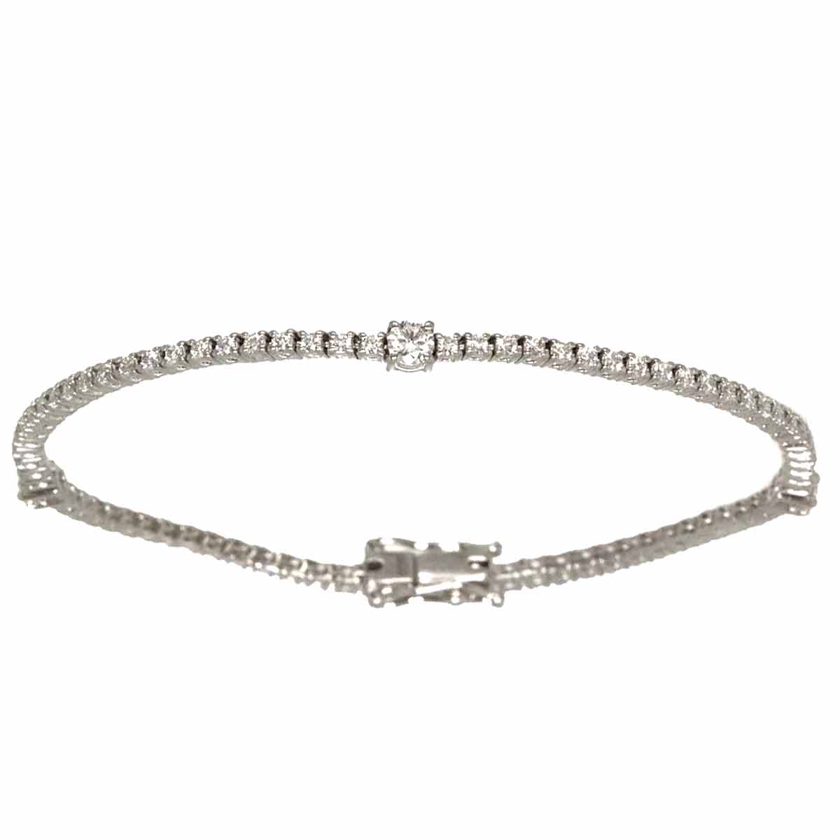 Notte di San Lorenzo Diamond Bracelet 18K WG 750
