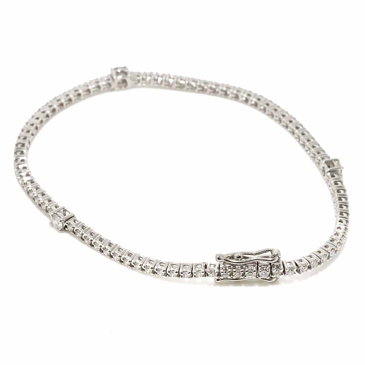 Notte di San Lorenzo Diamond Bracelet 18K WG 750