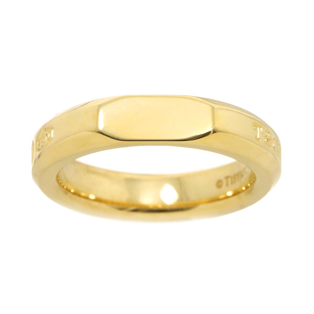 MAKERS Ring 18K Yellow Gold 750 size4.5(US)