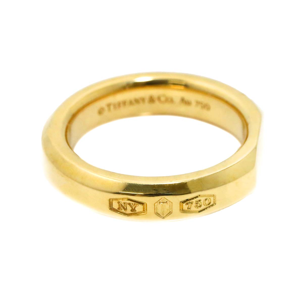 MAKERS Ring 18K Yellow Gold 750 size4.5(US)