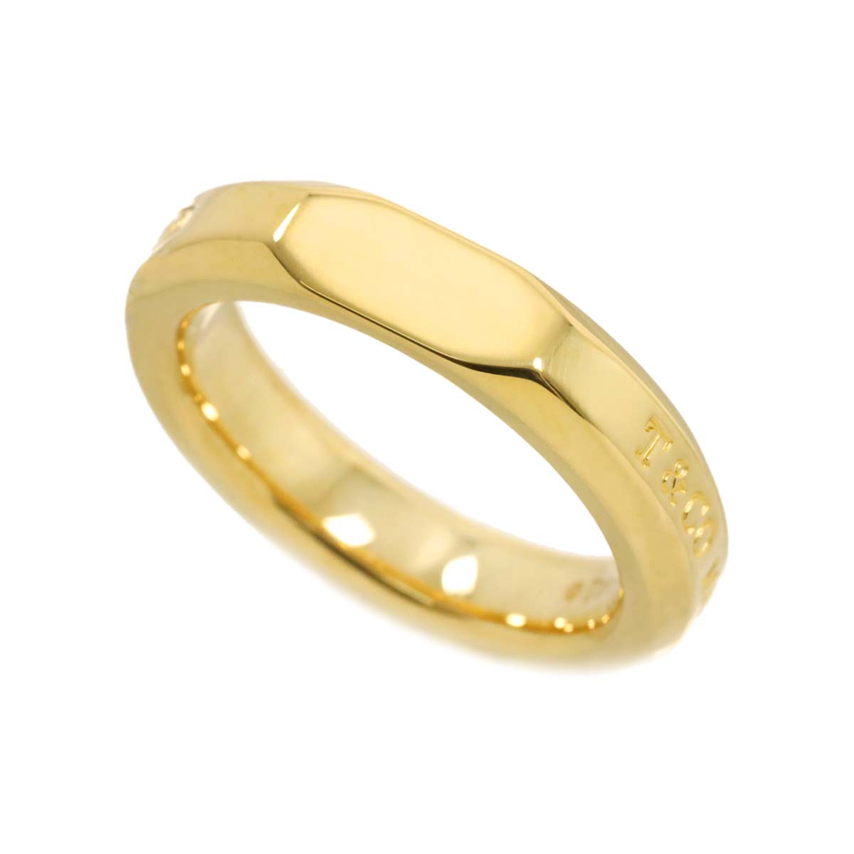 MAKERS Ring 18K Yellow Gold 750 size4.5(US)
