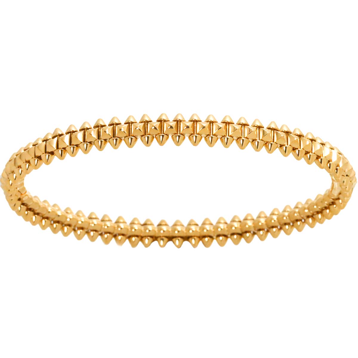 CLASH DE CARTIER SM Bracelet Bangle 18K Pink Gold 750 Size15