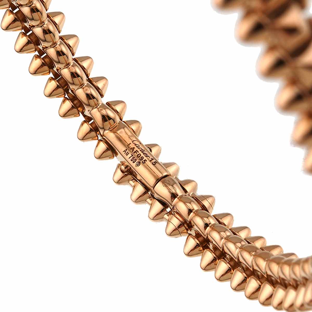 CLASH DE CARTIER SM Bracelet Bangle 18K Pink Gold 750 Size15