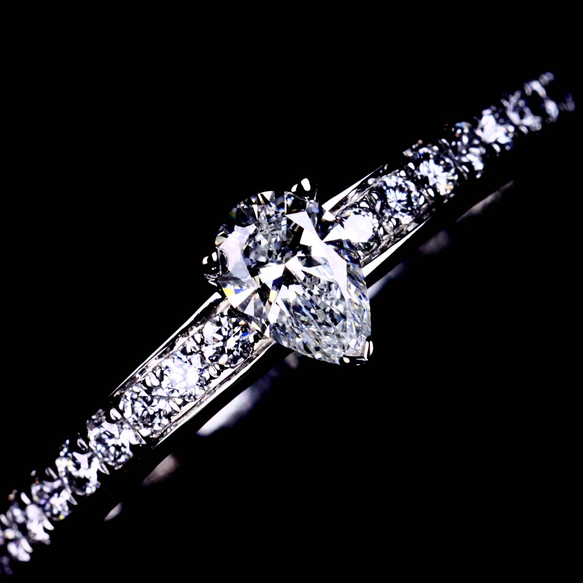 Josephine Ring Diamond Pt Size48 4.5-4.75(US)