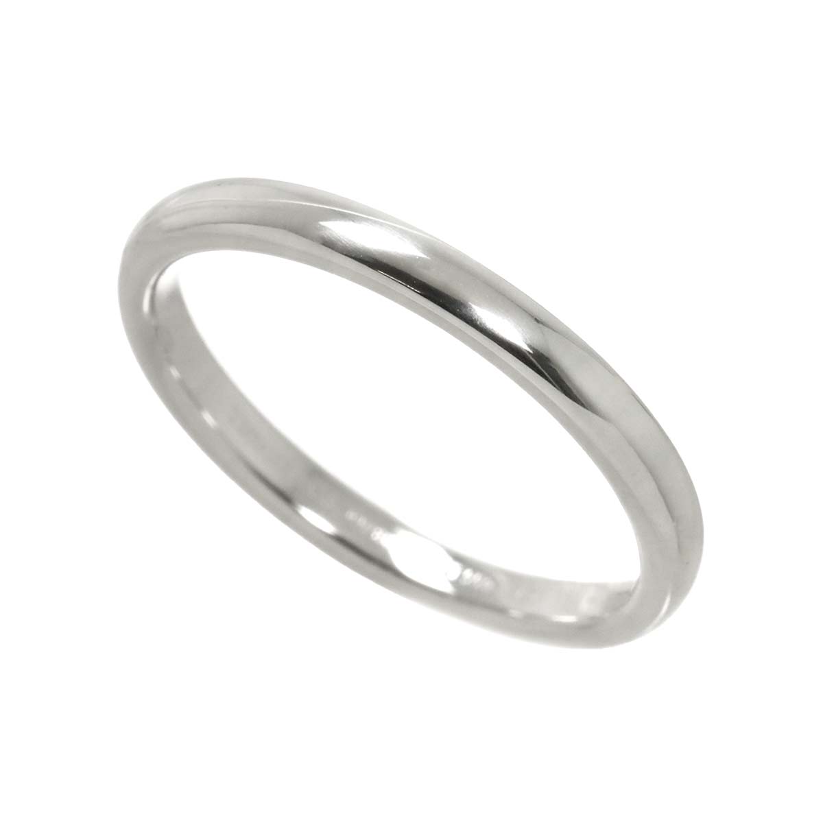 Stacking Ring Platinum Size9.5(US)
