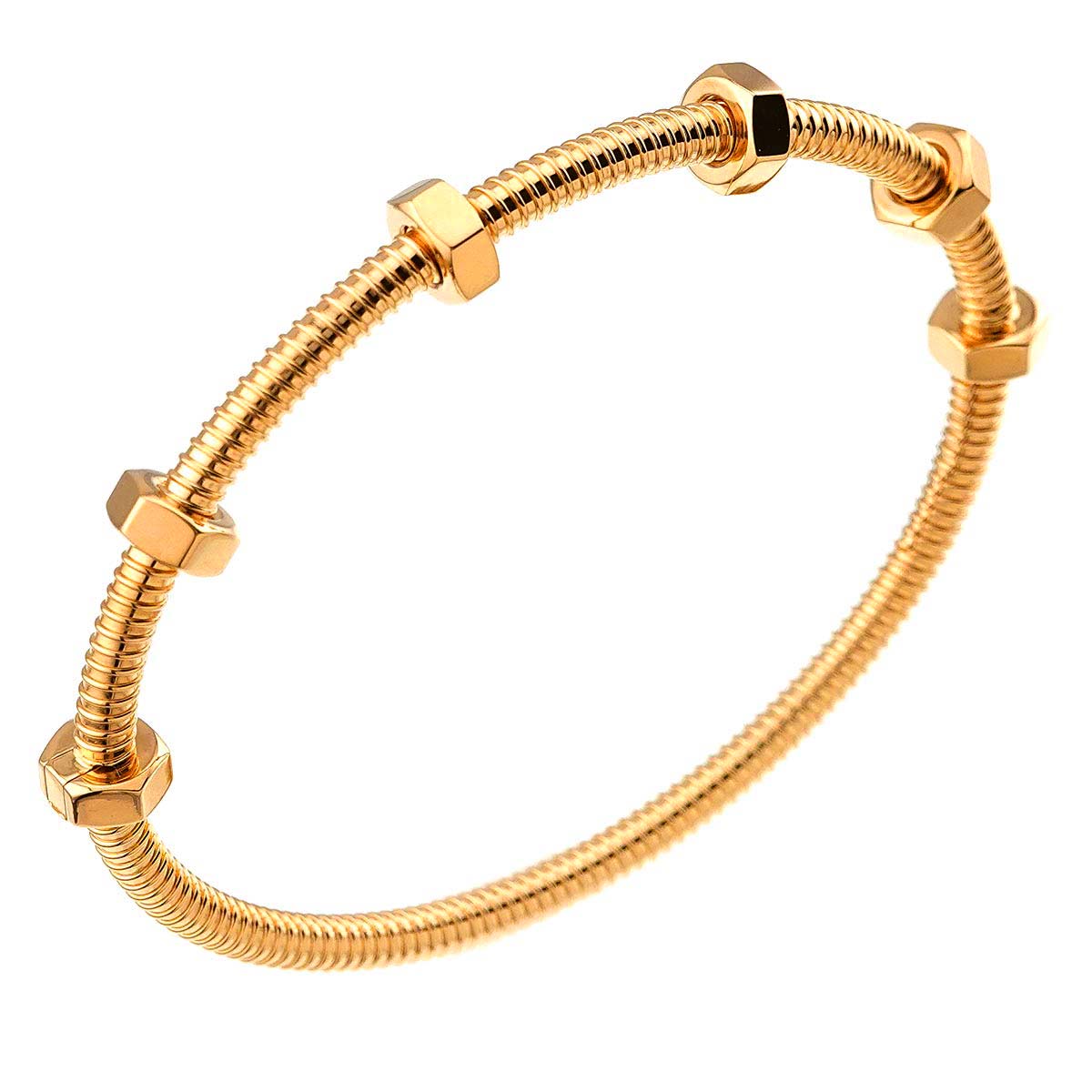 ECROU DE Bracelet 18K Pink Gold 750 size17