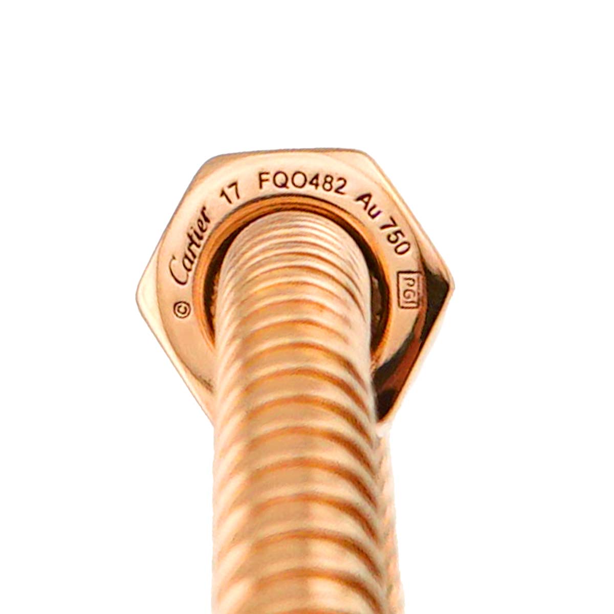 ECROU DE Bracelet 18K Pink Gold 750 size17