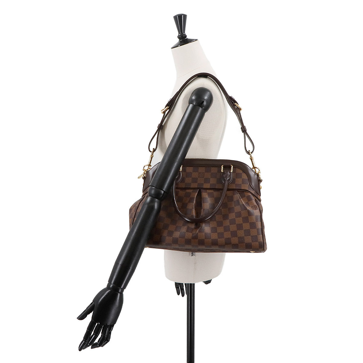 Damier Trevi PM 2way Hand Shoulder Bag Ebene N51997