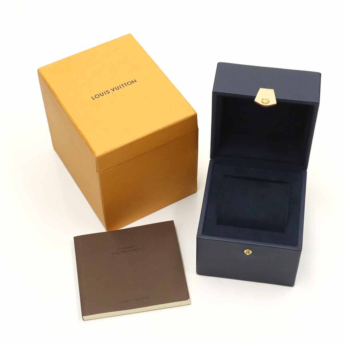 Tambour Q1D21 Automatic Blue Black Dial Mens