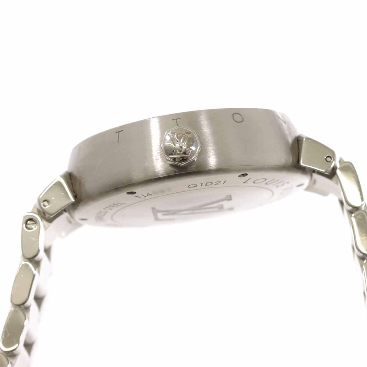 Tambour Q1D21 Automatic Blue Black Dial Mens