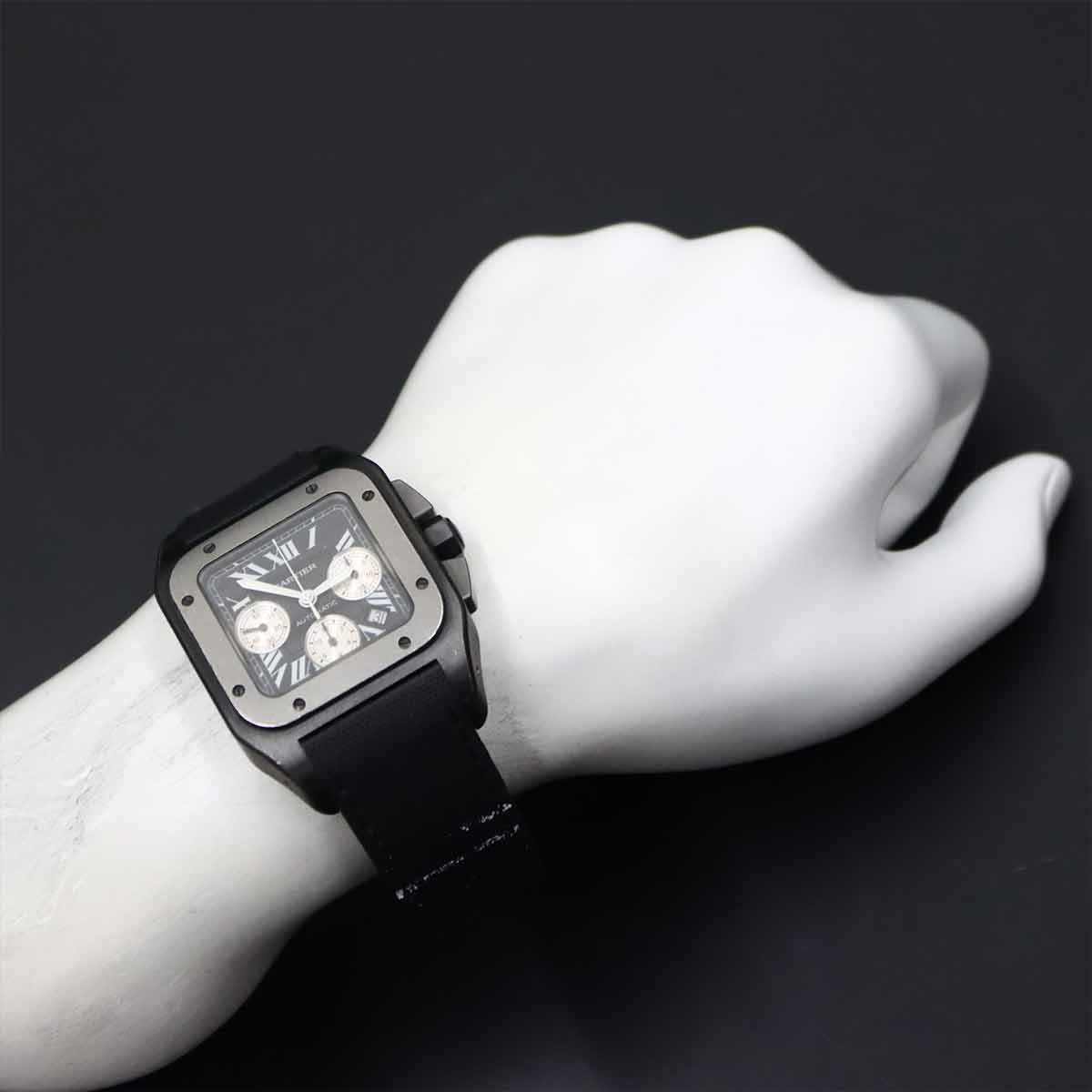 Santos 100 LM W2020005 Chronograph Automatic Mens Watch