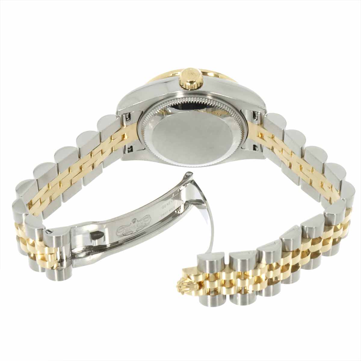 Datejust 179383G Serial G Diamond 750 YG Gold Dial Ladies Watch