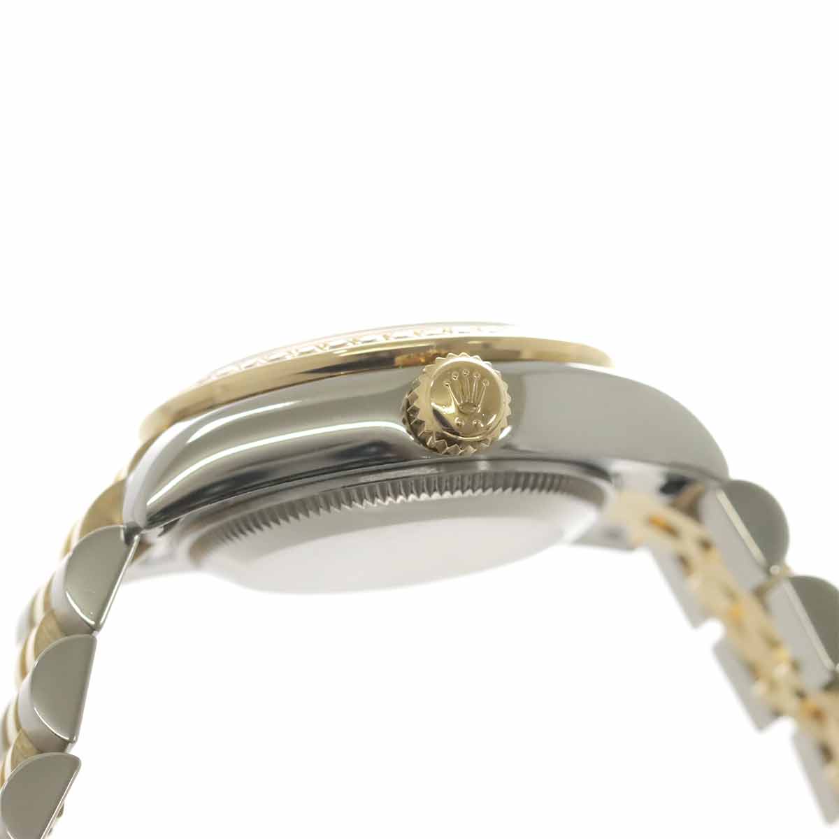 Datejust 179383G Serial G Diamond 750 YG Gold Dial Ladies Watch