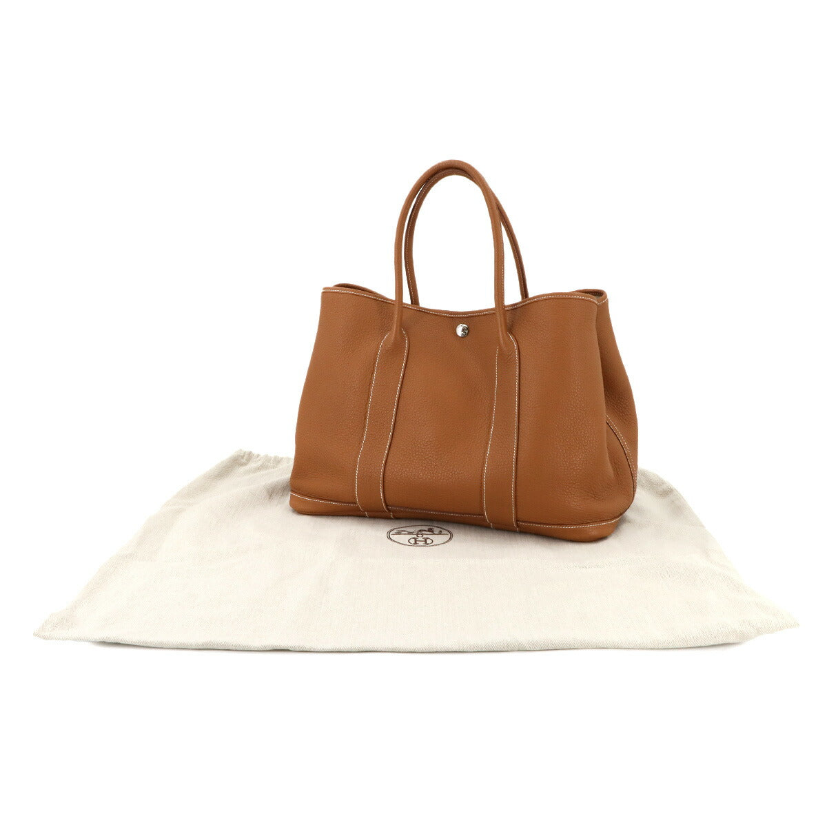 Garden Party 36 PM Tote Bag Negonda Leather Gold Purse