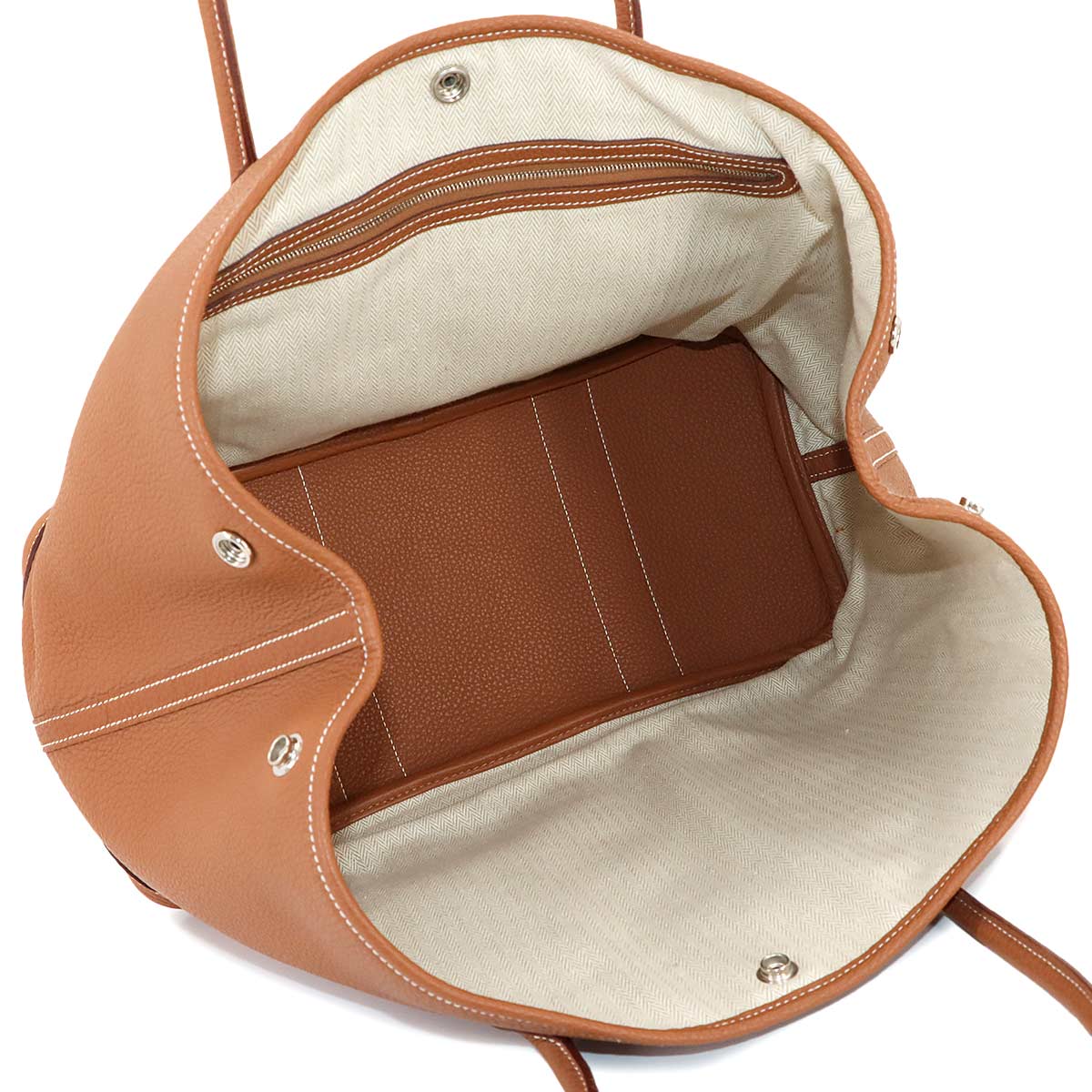 Garden Party 36 PM Tote Bag Negonda Leather Gold Purse