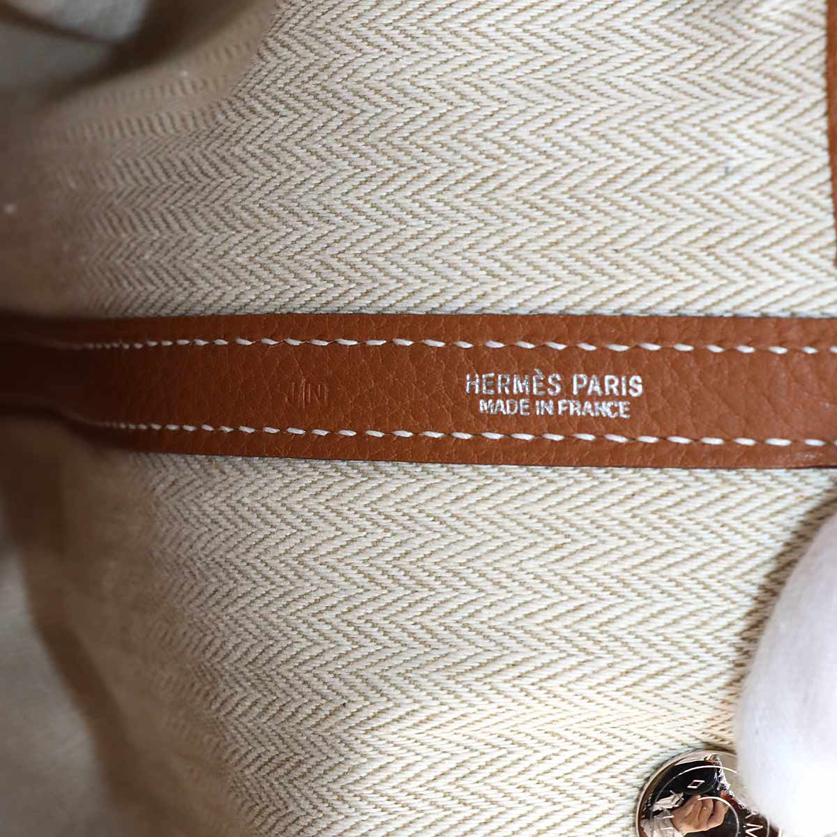 Garden Party 36 PM Tote Bag Negonda Leather Gold Purse