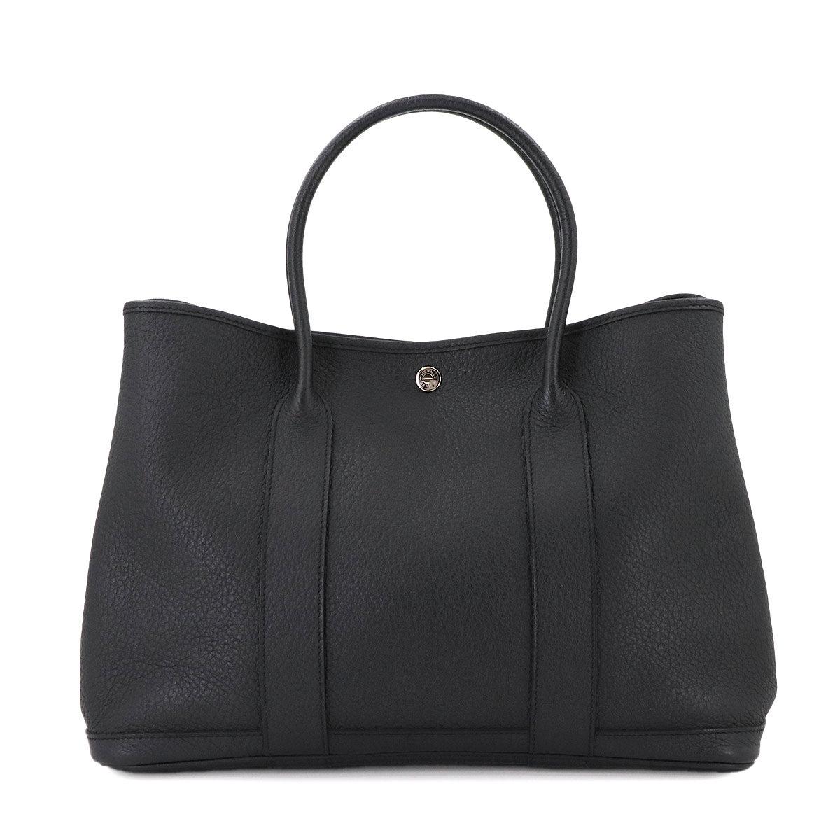 Garden Party 36 PM Tote Bag Negonda Leather Black Purse
