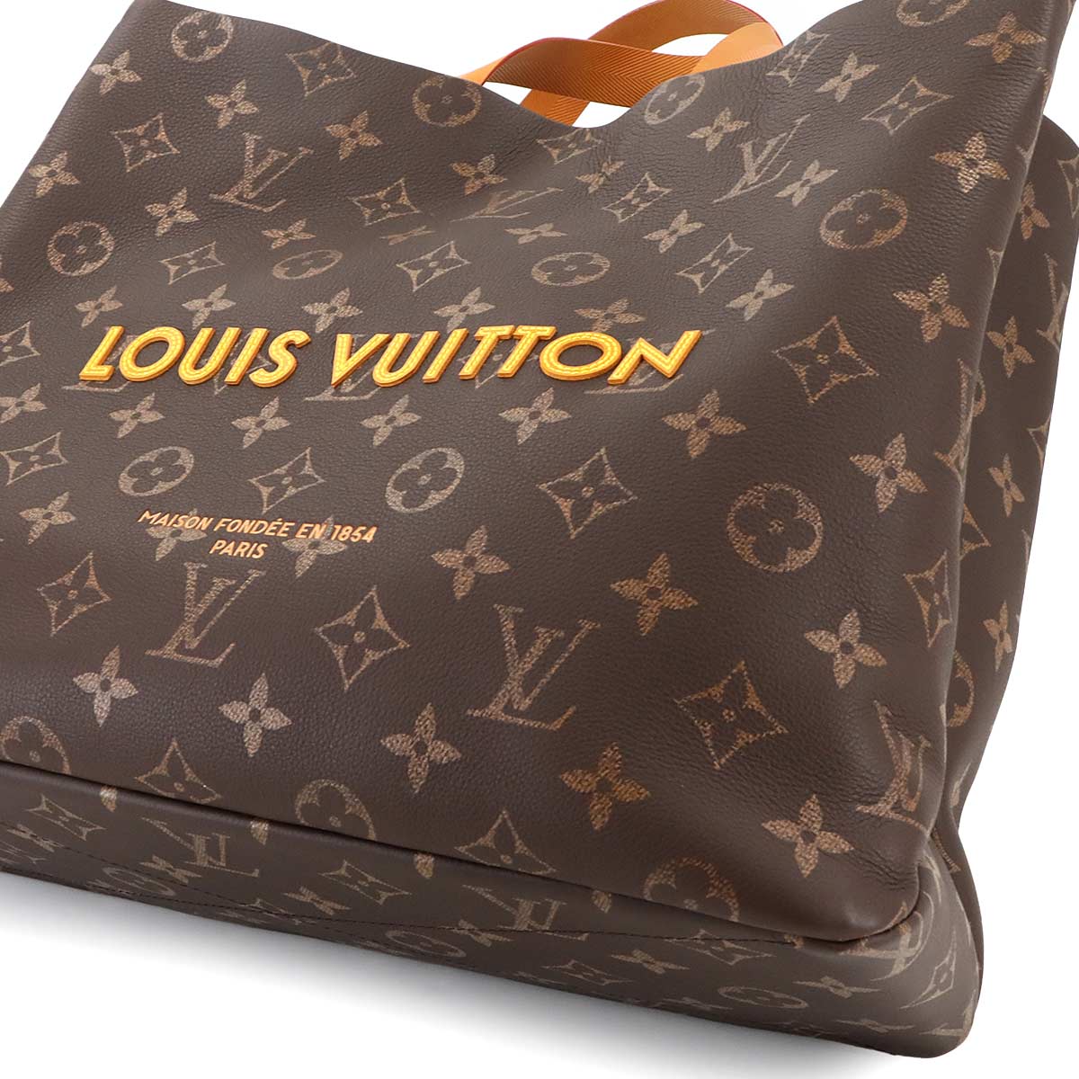 Monogram Shopper Tote MM 2way Shoulder Bag Leather M13928