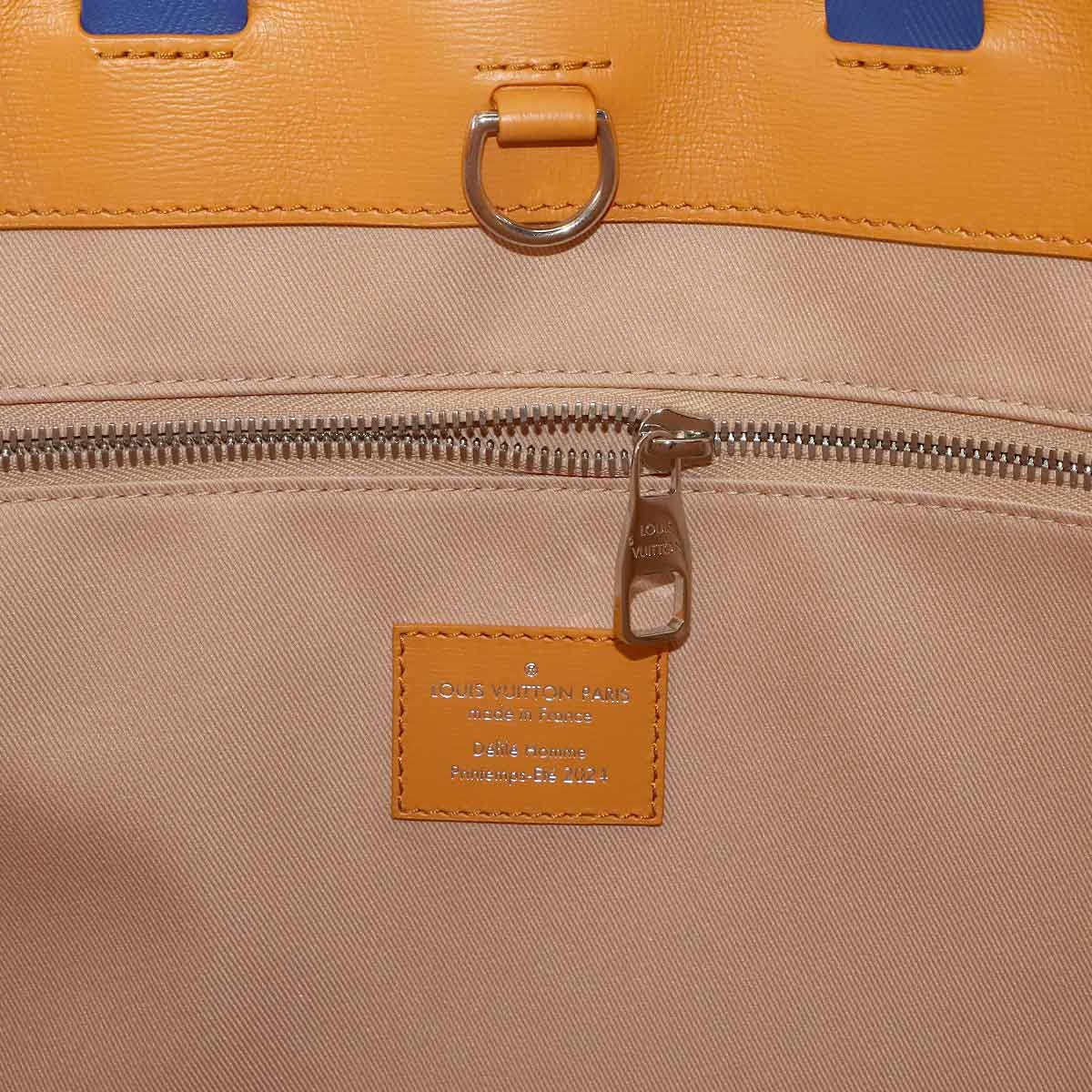 Shopper Tote MM 2way Shoulder Bag Leather Safran M24457