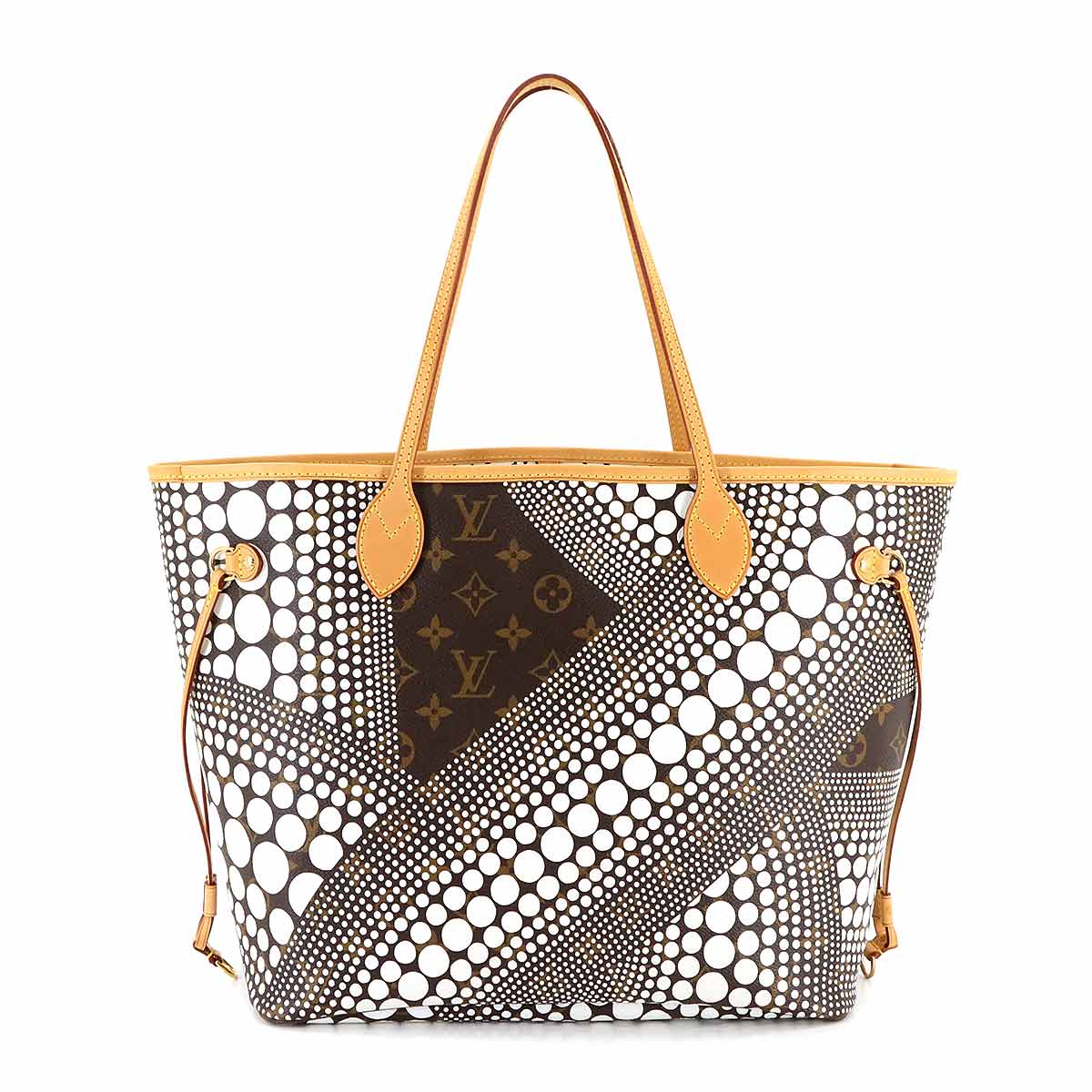 Monogram Wave Neverfull MM Tote Bag Yayoi Kusama M40684