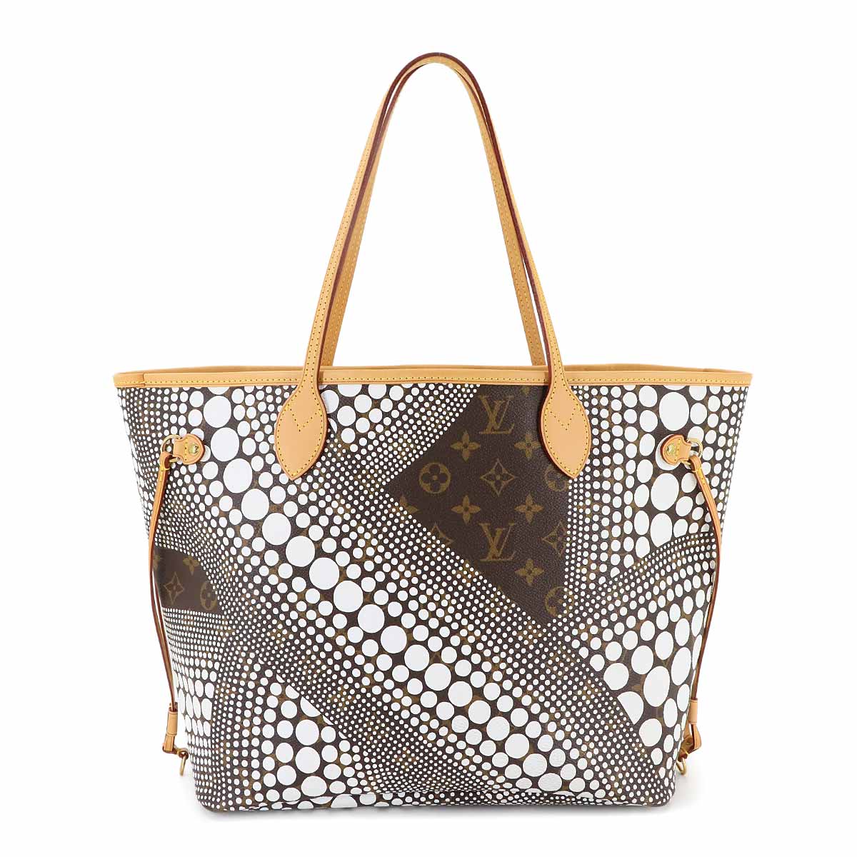 Monogram Wave Neverfull MM Tote Bag Yayoi Kusama M40684
