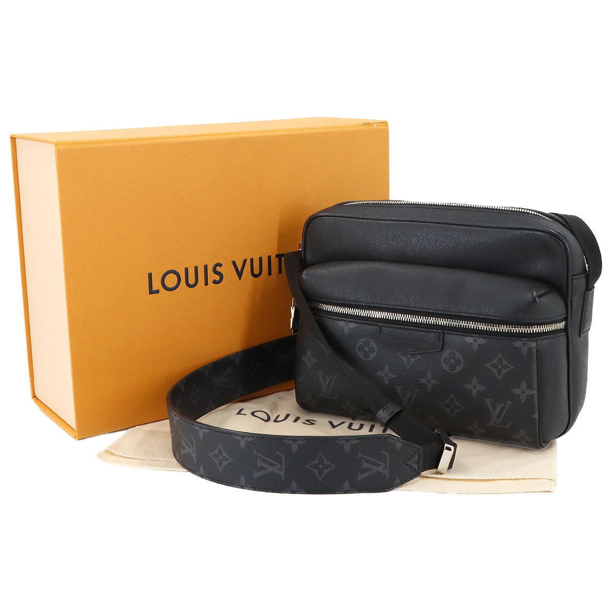 Taigarama Outdoor Messenger PM Eclipse Noir M30233 Purse