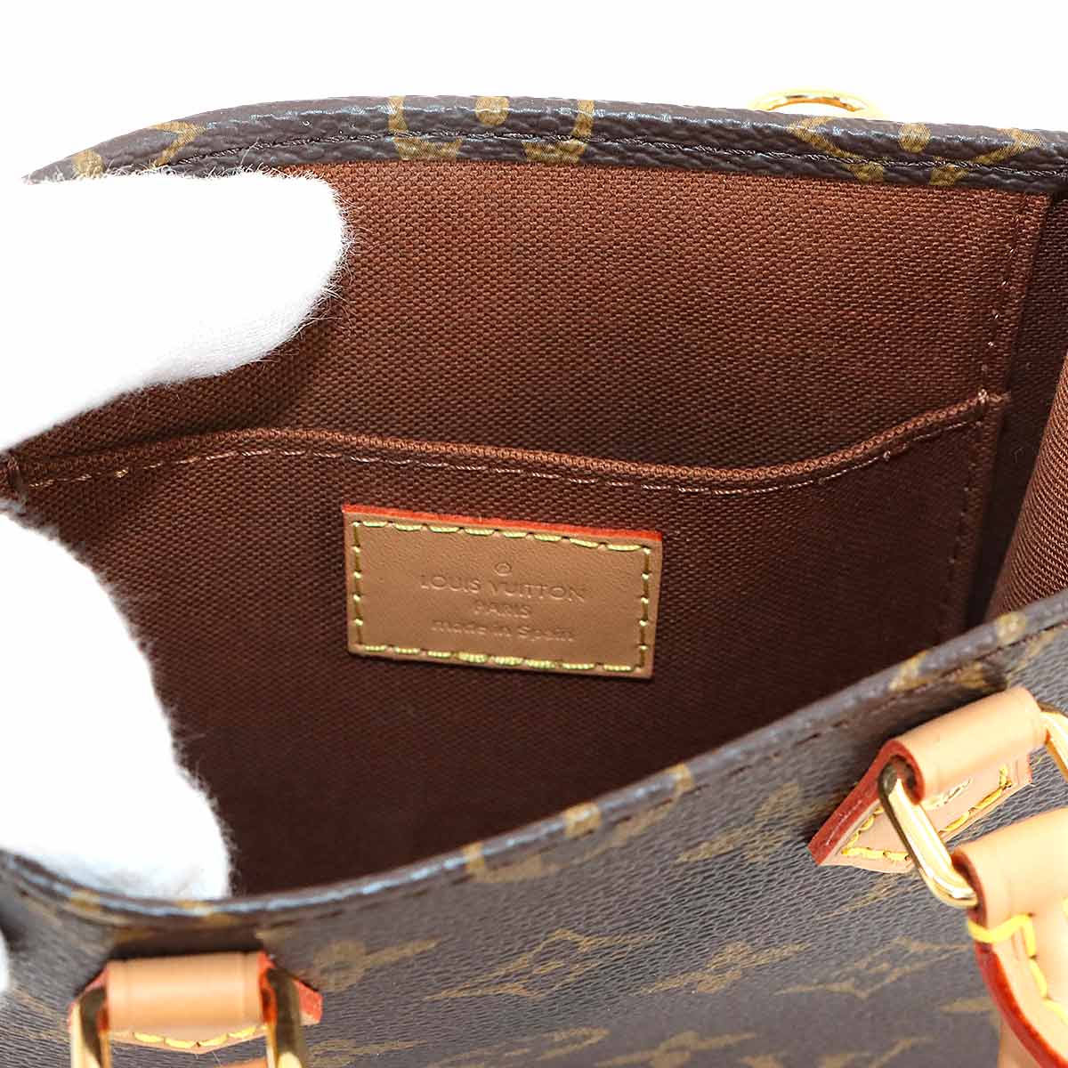 Monogram Petit Sac Plat 2way Hand Shoulder Bag M69442