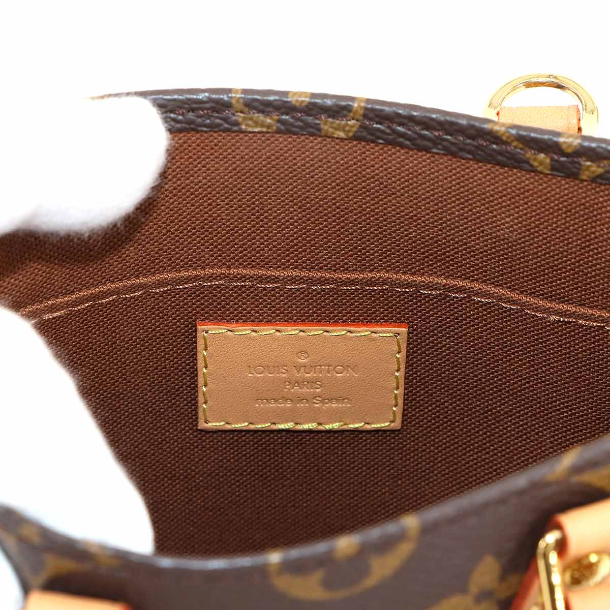 Monogram Petit Sac Plat 2way Hand Shoulder Bag M81295