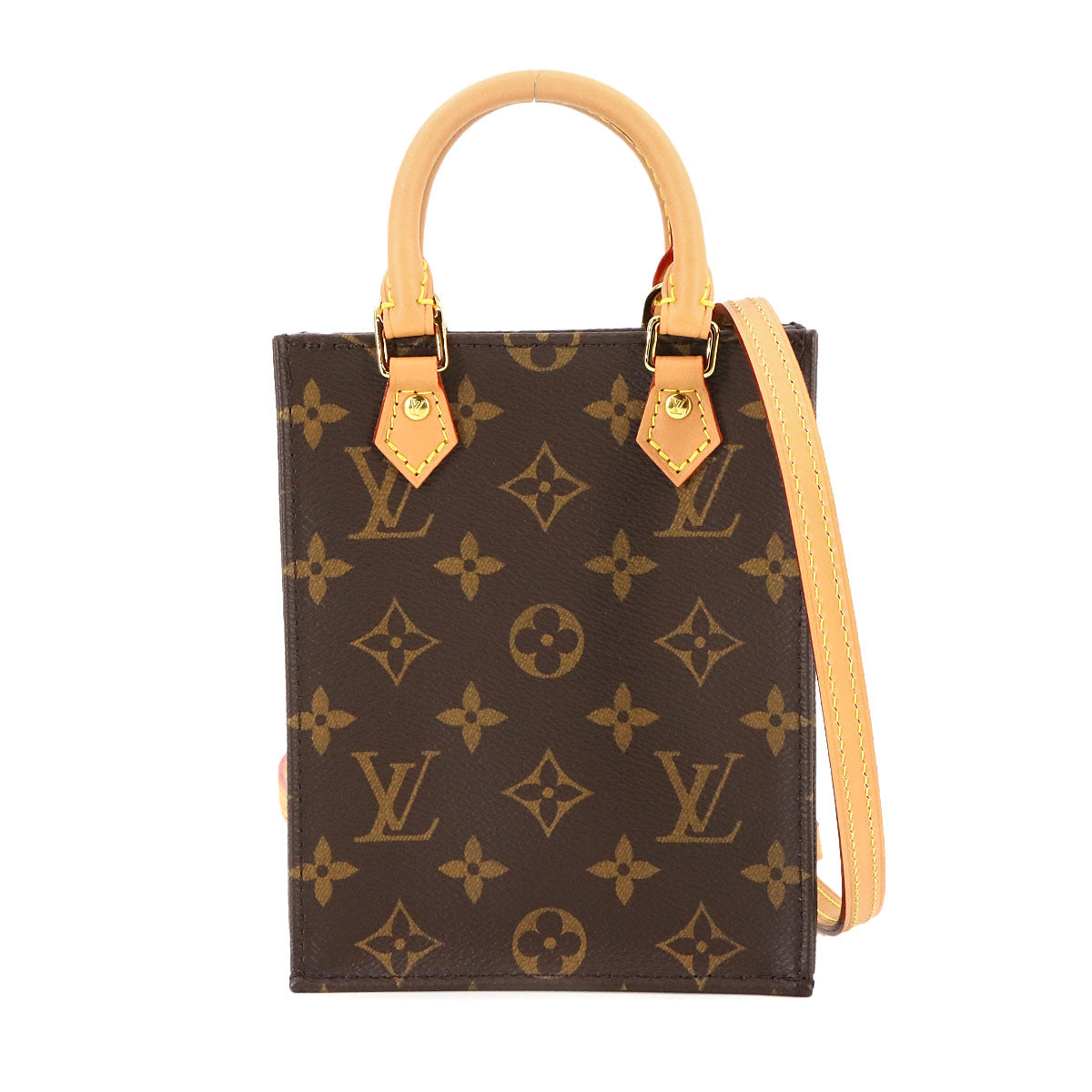 Monogram Petit Sac Plat 2way Hand Shoulder Bag M69442