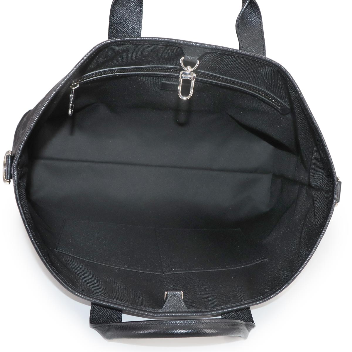 LOUIS VUITTON Taigarama Weekend Tote NM 2way Shoulder Bag Black M30937