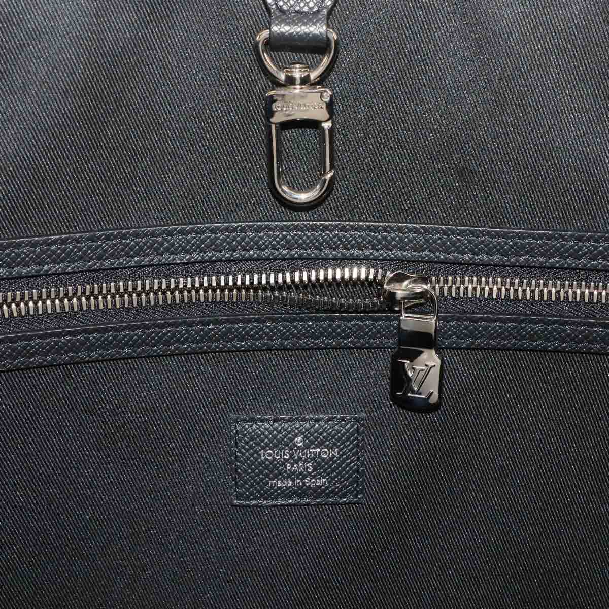 LOUIS VUITTON Taigarama Weekend Tote NM 2way Shoulder Bag Black M30937