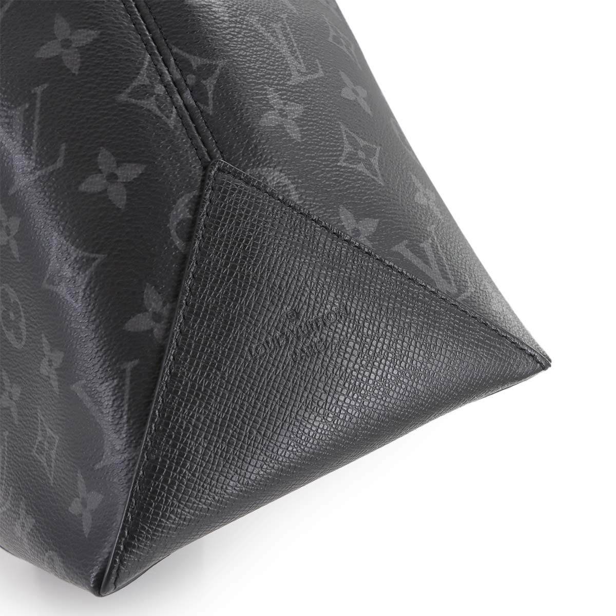 LOUIS VUITTON Taigarama Weekend Tote NM 2way Shoulder Bag Black M30937