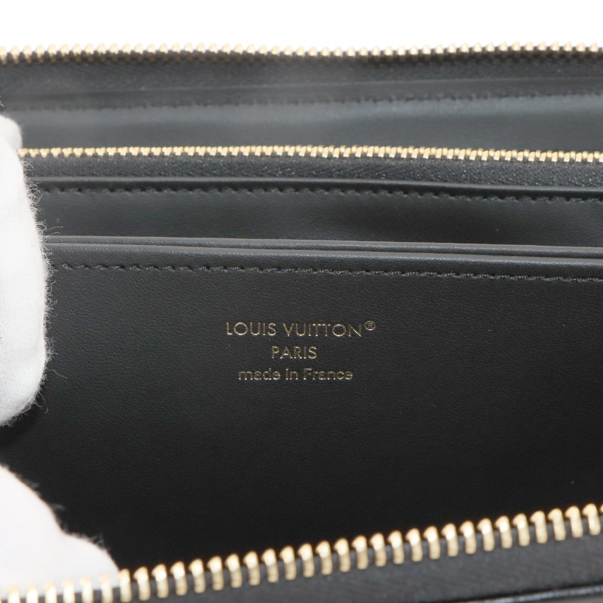 Monogram Zippy Wallet Leather Noir M81510 Purse