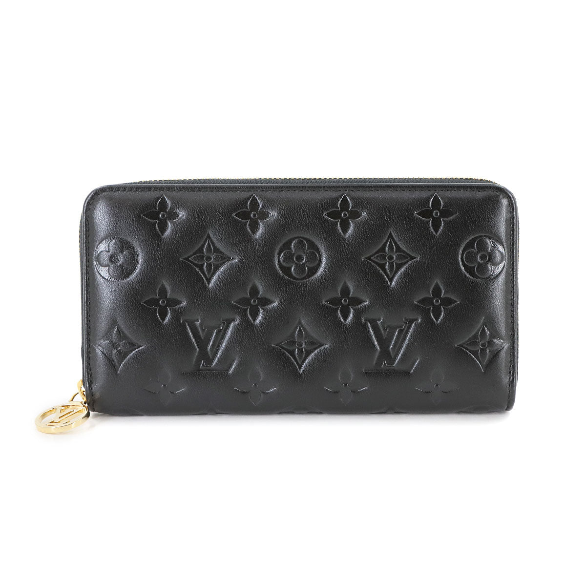 Monogram Zippy Wallet Leather Noir M81510 Purse