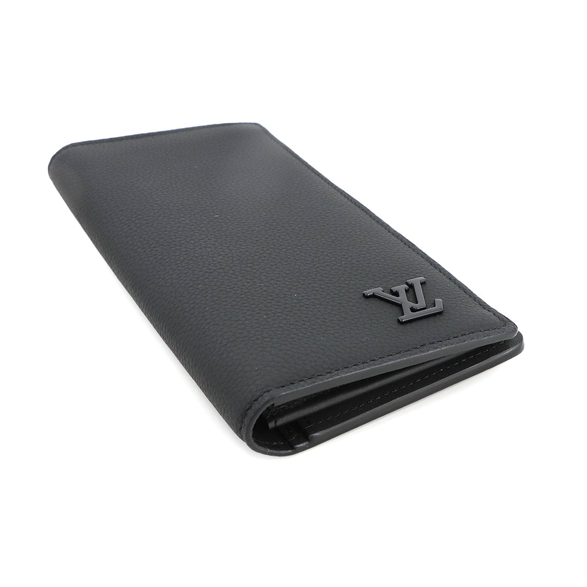 Aerogram Brazza Wallet Leather Noir M69980 Black