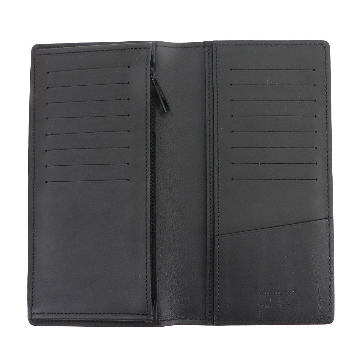 Aerogram Brazza Wallet Leather Noir M69980 Black