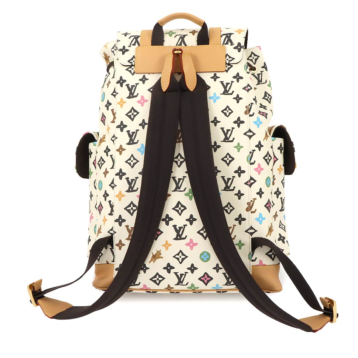 Monogram Craggy Christopher MM Backpack Vanilla M25240