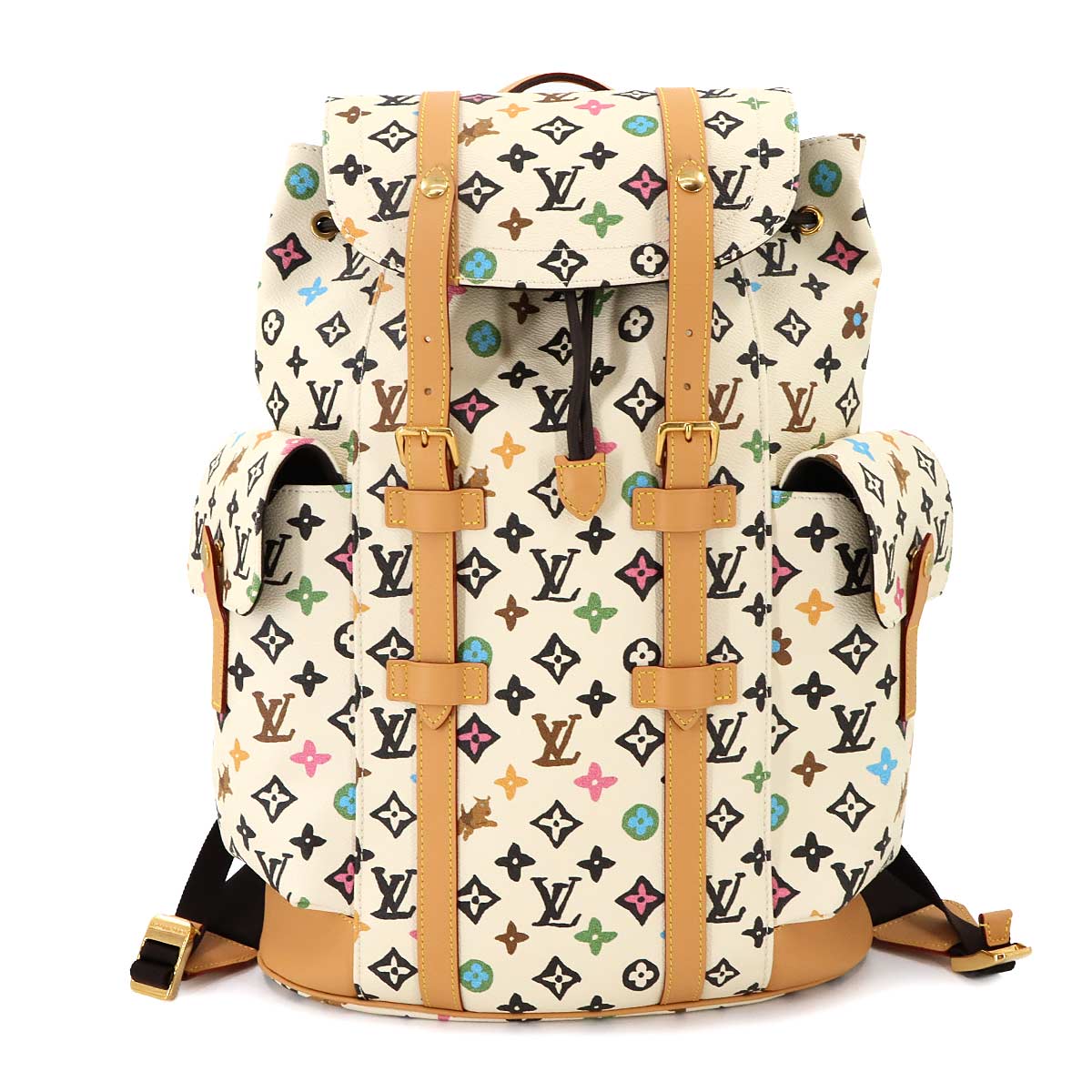 Monogram Craggy Christopher MM Backpack Vanilla M25240