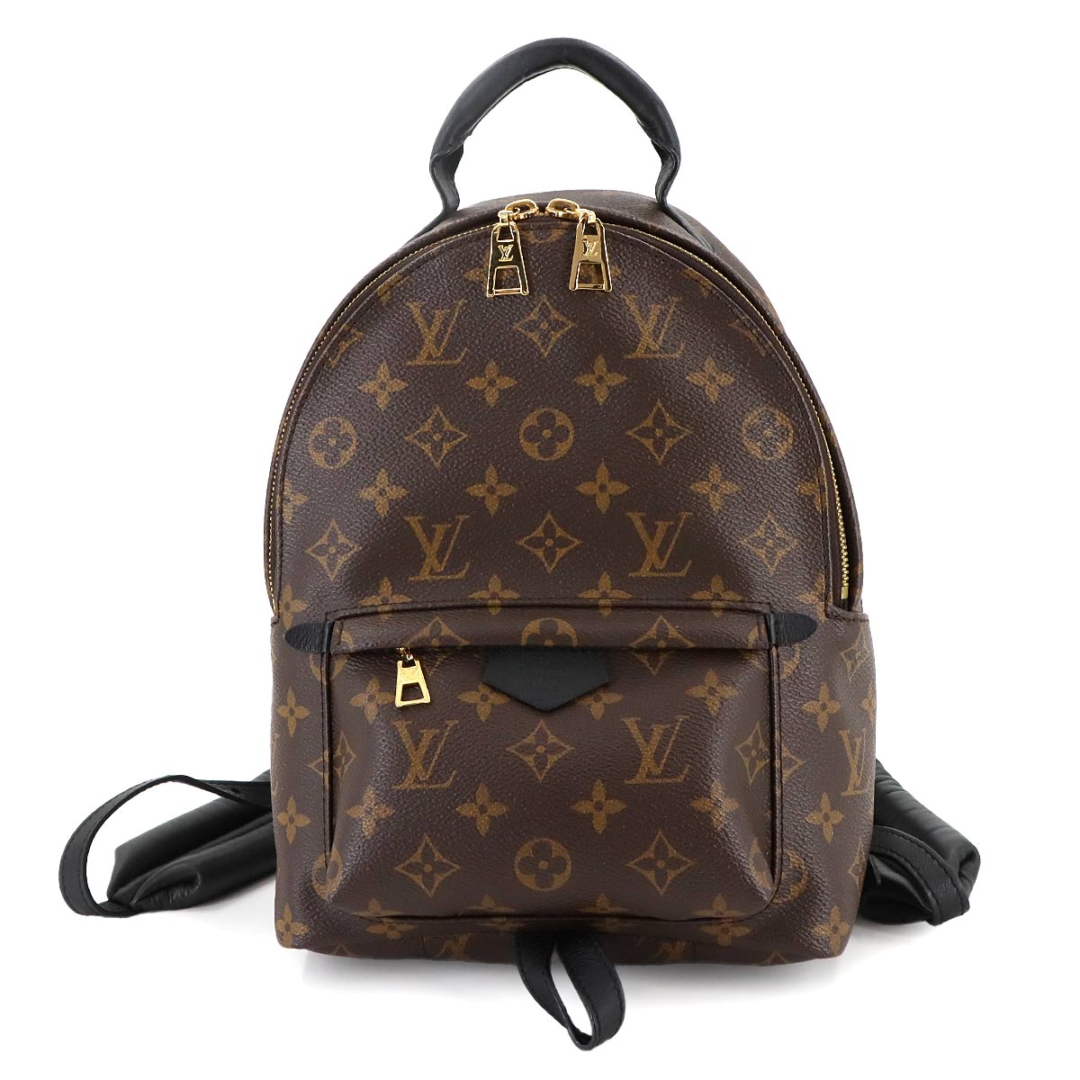Monogram Palm Springs Backpack PM Leather Brown M44871