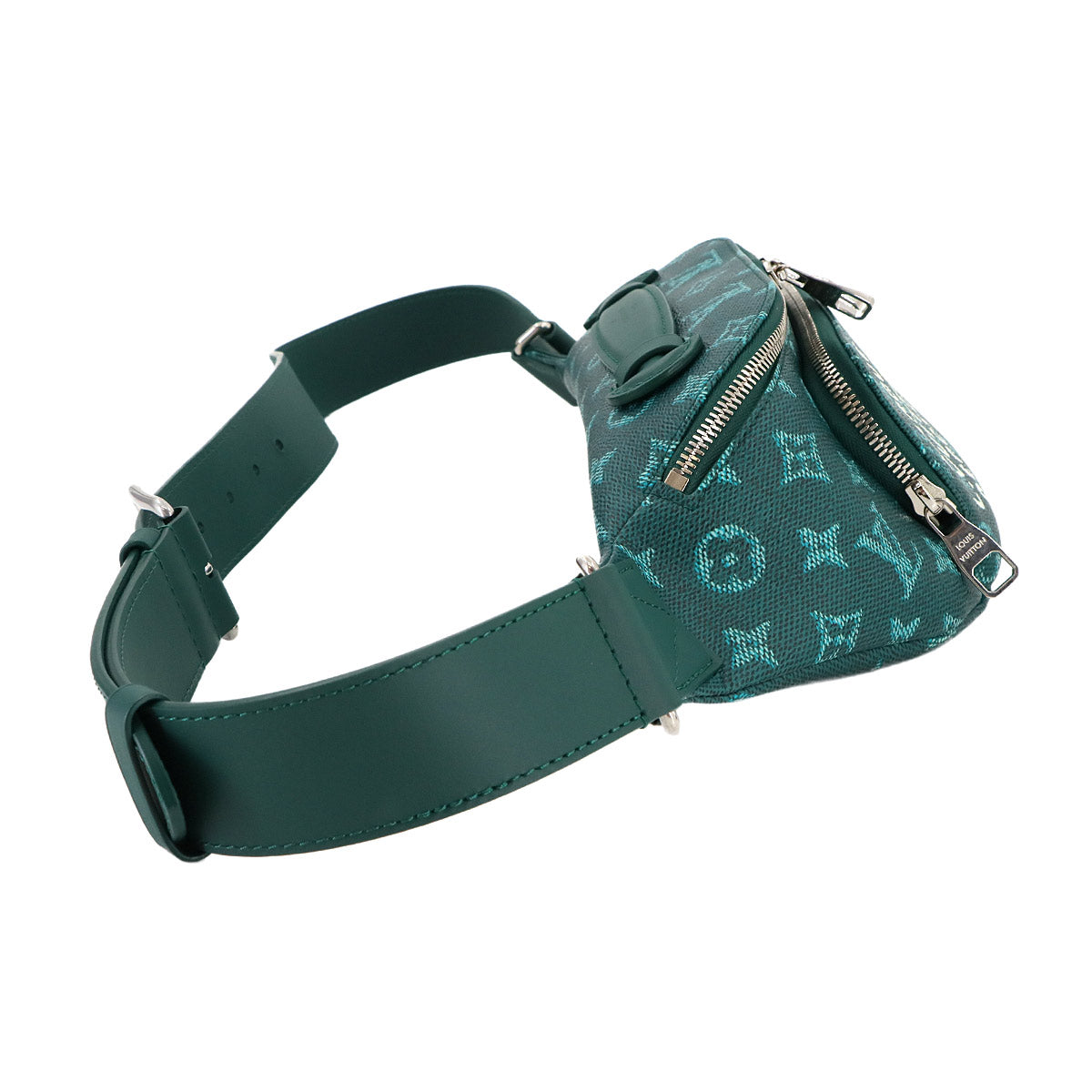 Monogram Heritage Rush Bumbag Crossbody Bag Green M12867