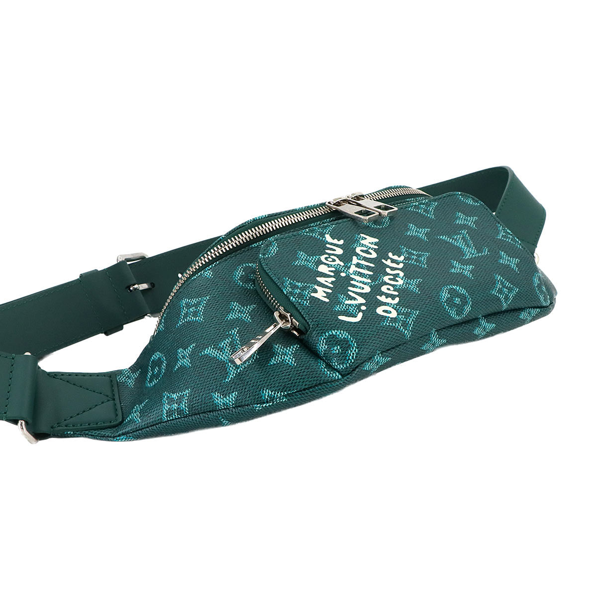 Monogram Heritage Rush Bumbag Crossbody Bag Green M12867